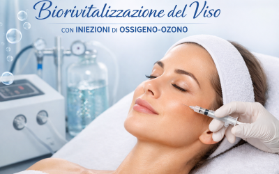 Biorivitalizzazione del viso con micro-iniezioni di ossigeno-ozono