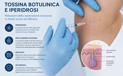 Tossina botulinica nel trattamento dell’iperidrosi focale: meccanismo d’azione, indicazioni e risultati clinici