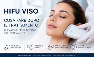 Cosa fare dopo un trattamento HIFU al viso: guida completa al decorso post-trattamento